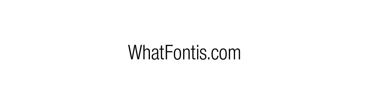 Nimbus Sans Novus Complete Condensed Regular
