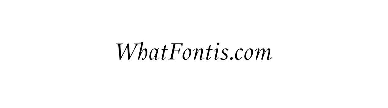 Alias Union Regular Italic