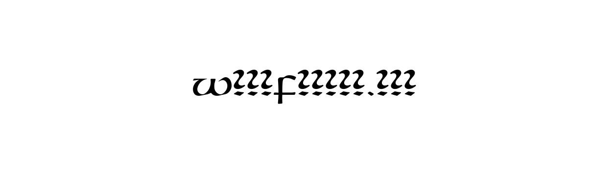American Uncial D Round Standard