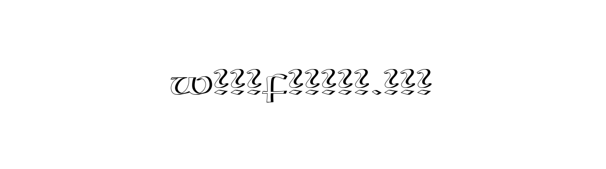 American Uncial D Relief Standard