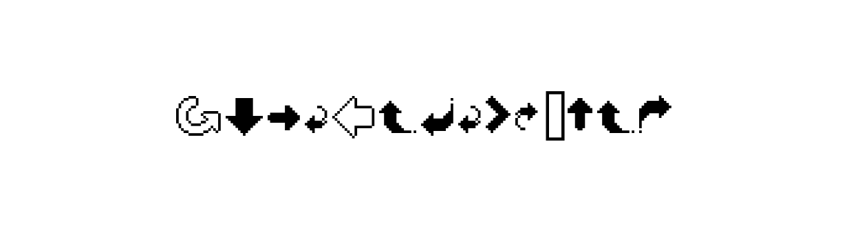 Houdini Icons Arrows