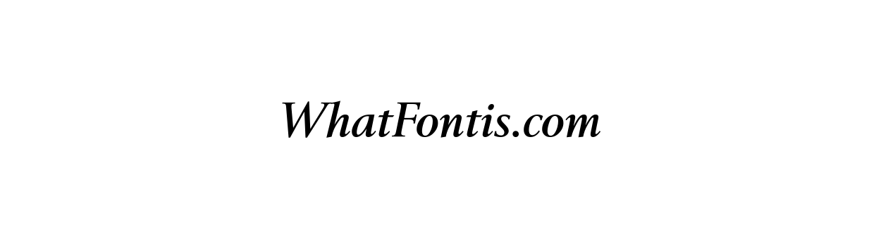 Berling Bold Italic