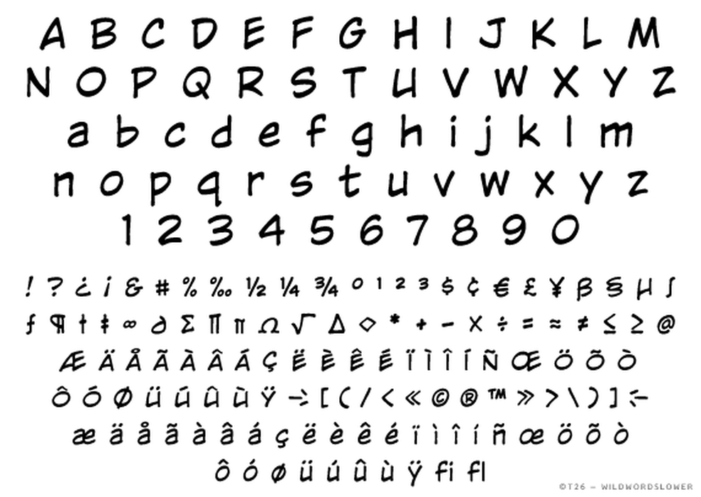 T 26 Digital Type Foundry Fonts Wildwordslower