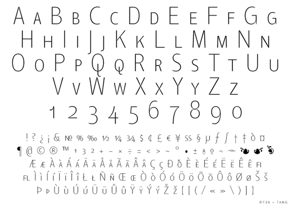 T 26 Digital Type Foundry Fonts Tang