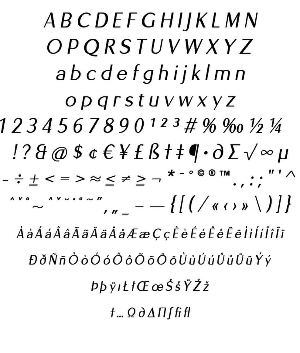 T 26 Digital Type Foundry Fonts Eurosans Pro
