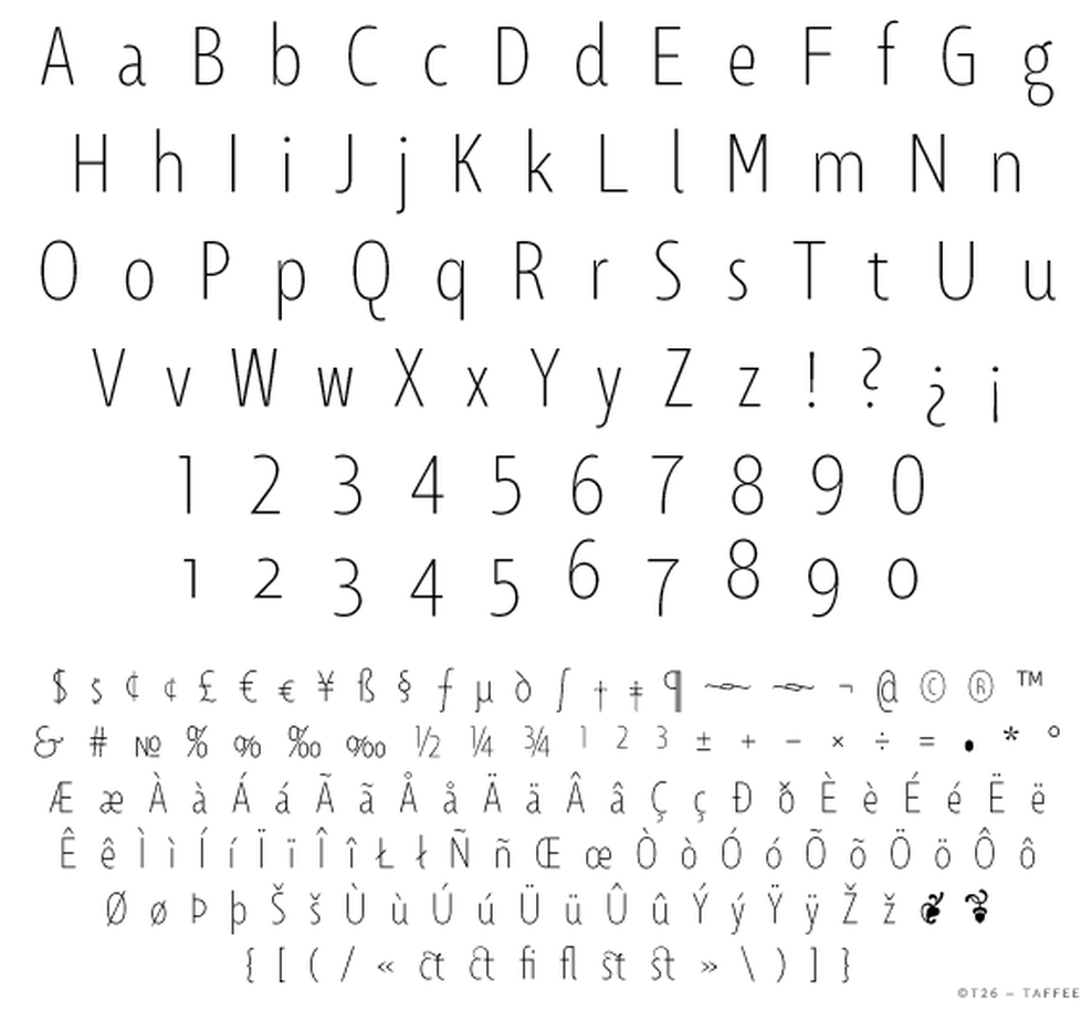 T 26 Digital Type Foundry Fonts Taffee