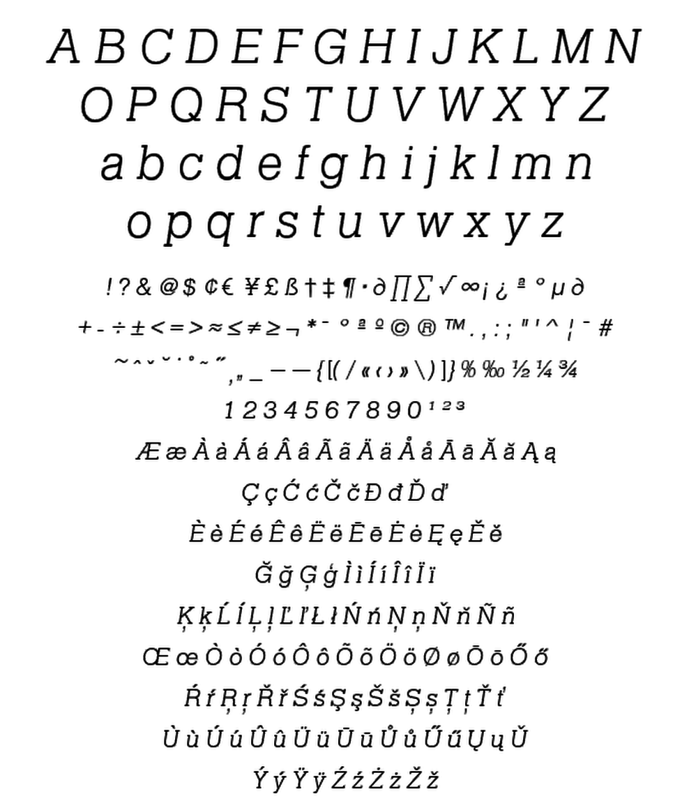 T 26 Digital Type Foundry Fonts Helserif