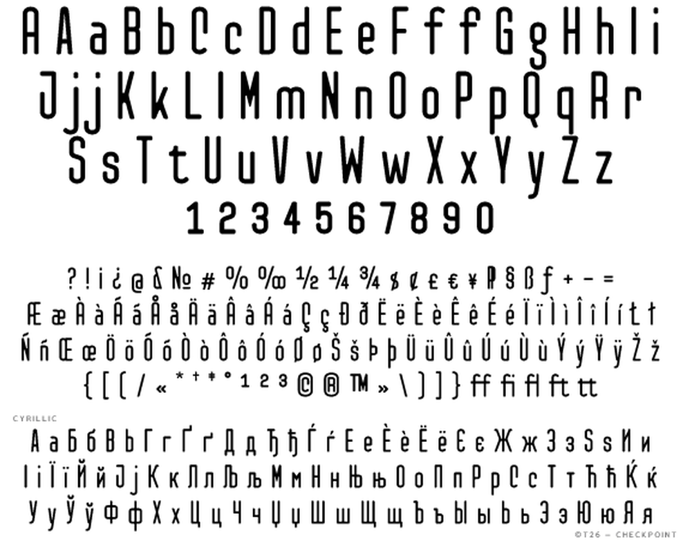 T 26 Digital Type Foundry Fonts Checkpoint