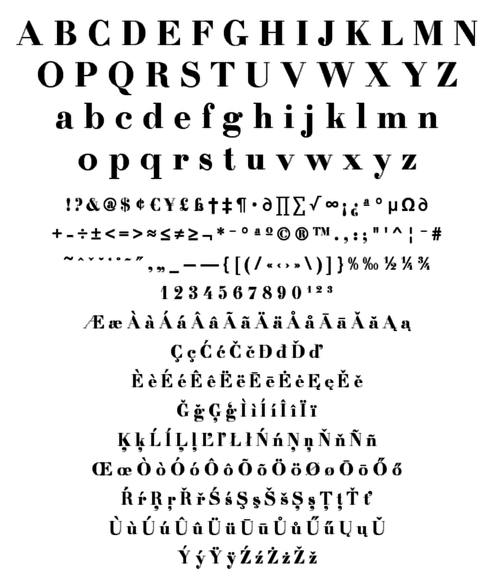 T 26 Digital Type Foundry Fonts Firmin Didot