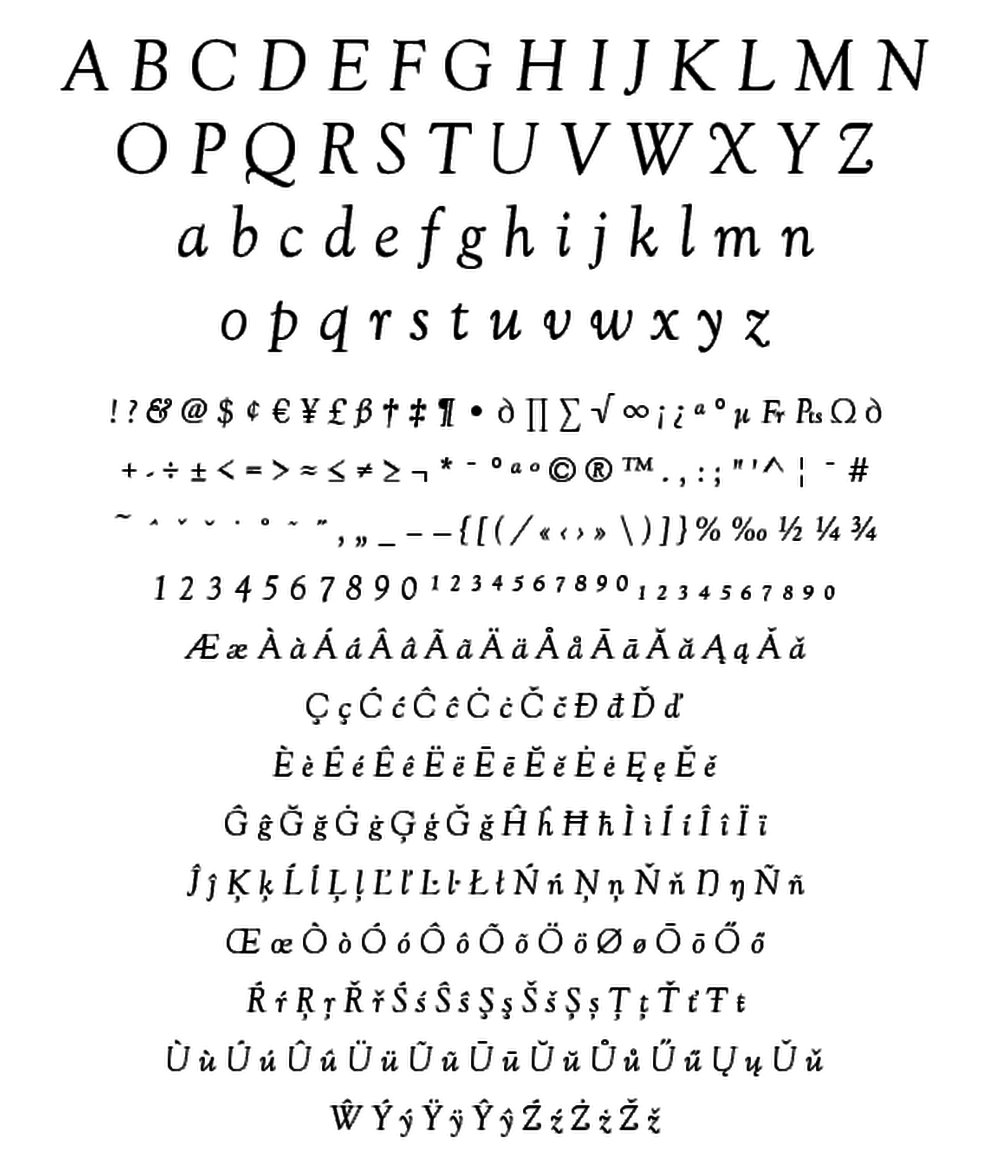 OldStyle Font