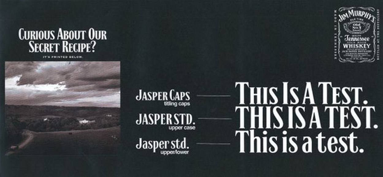 free jasper daniels font download
