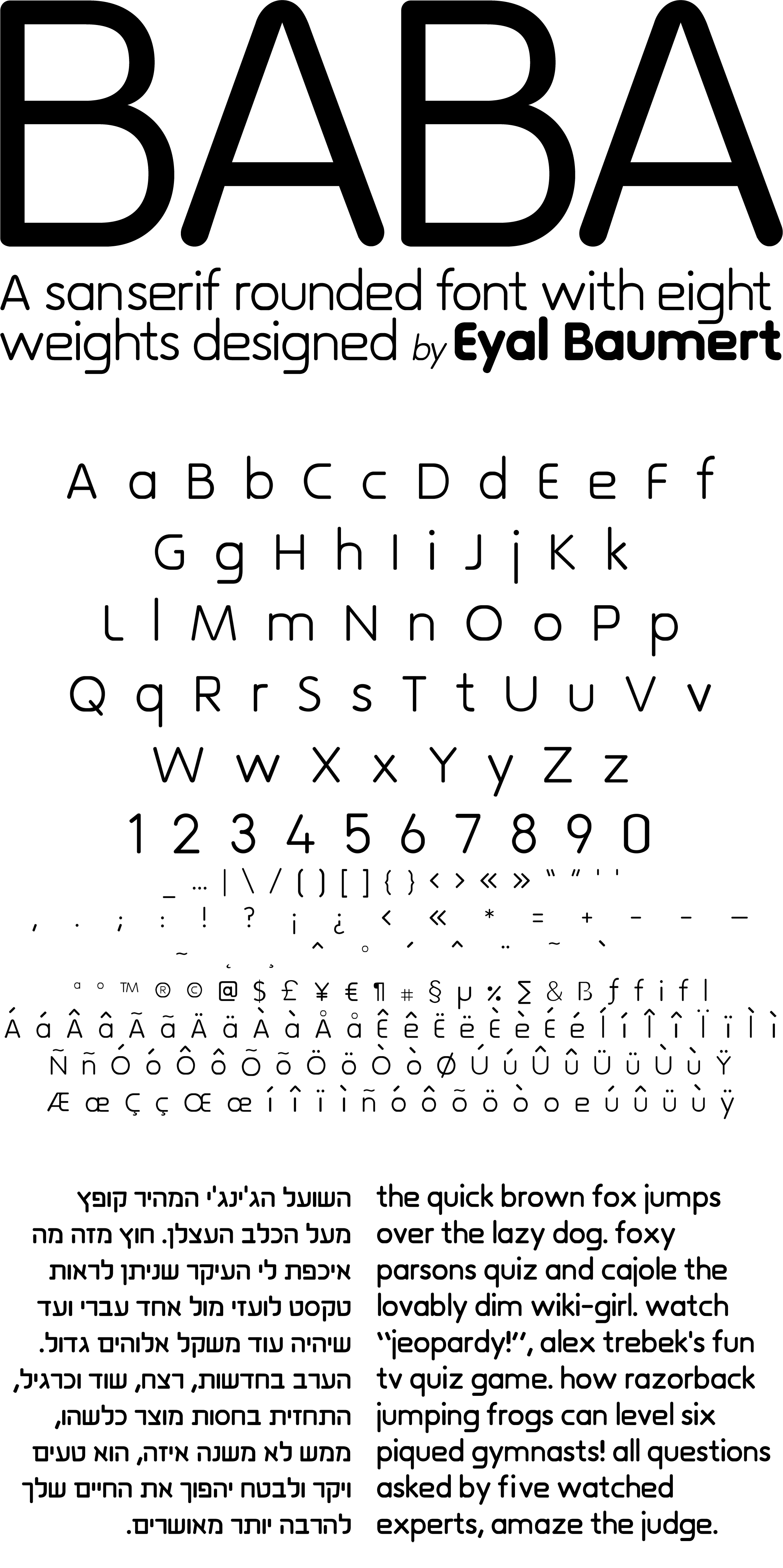 T 26 Digital Type Foundry Fonts Baba